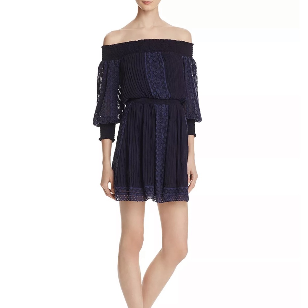 Alice and Olivia Pammy Embroidered Dress Size 6